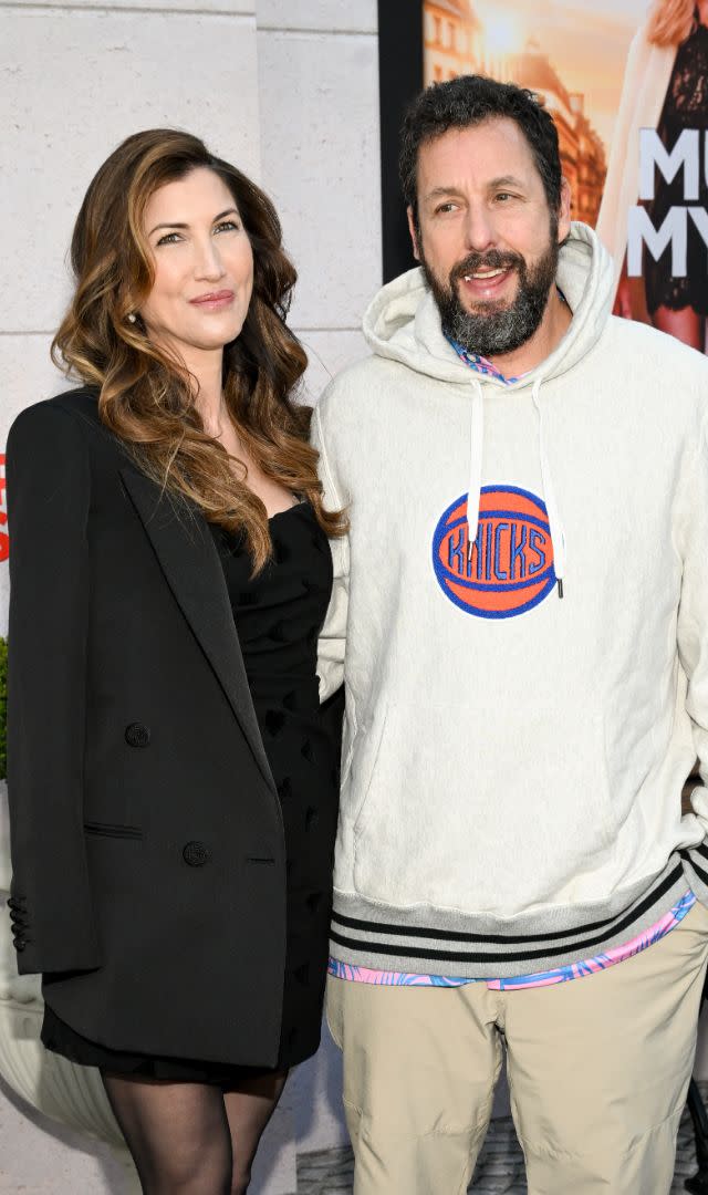 Jackie Sandler & Adam Sandler