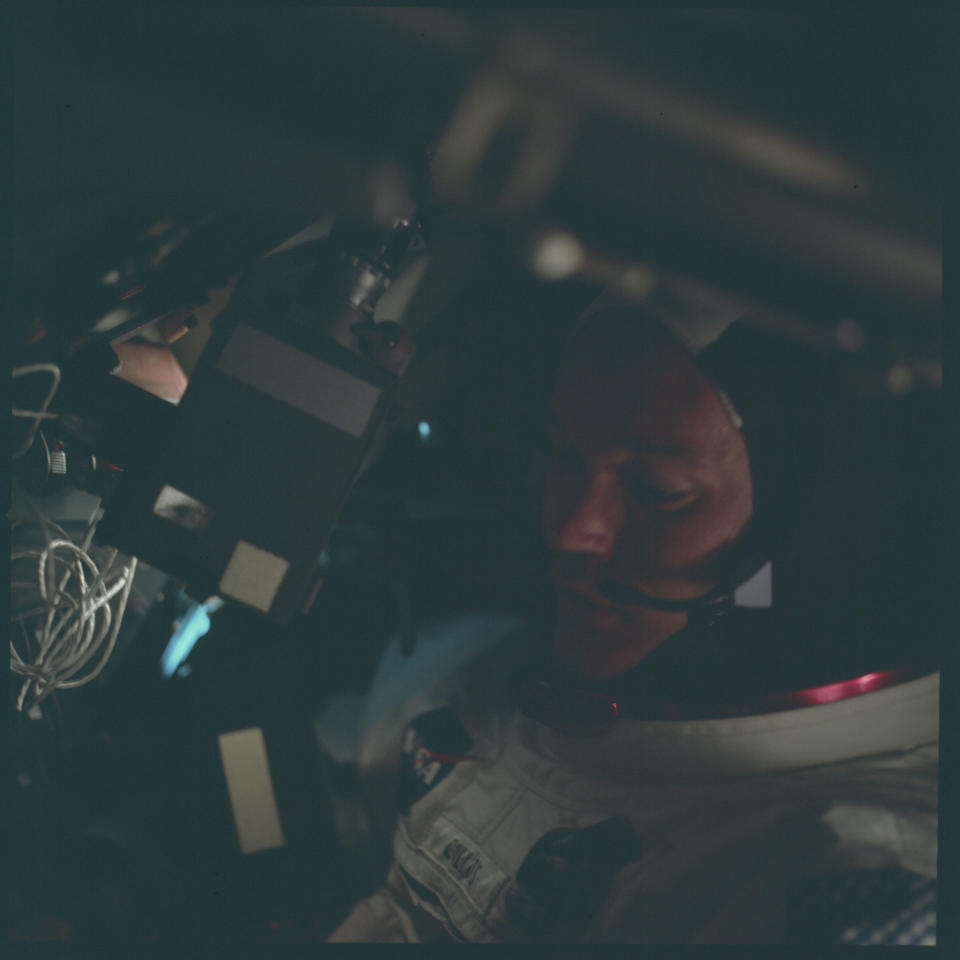 Apollo 11 Hasselblad image from film magazine 36/N - Trans-Lunar