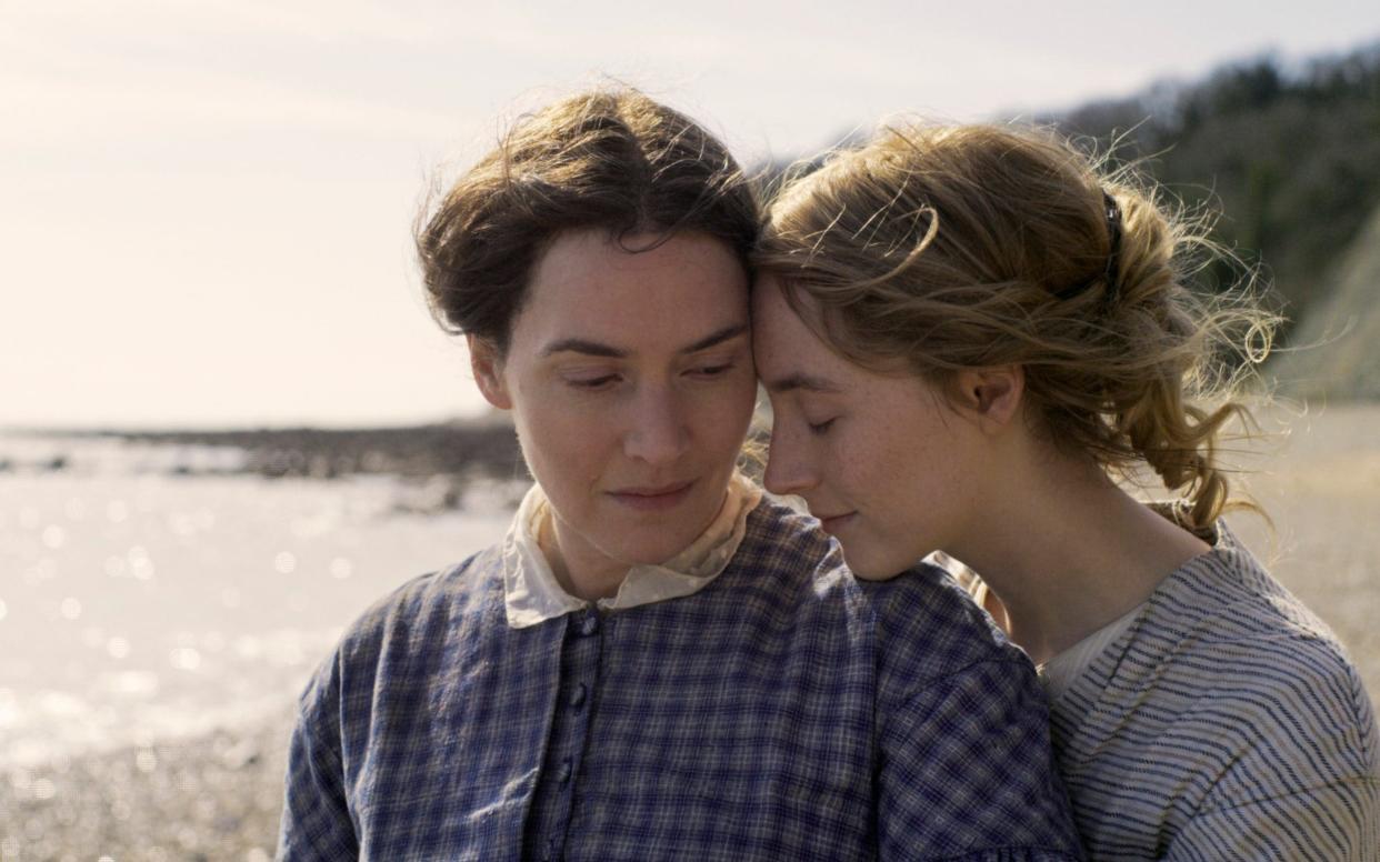 Kate Winslet and Saoirse Ronan in Francis Lee's Ammonite - Lionsgate