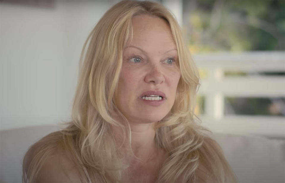 Pamela Anderson at 55 in her new Netflix documentary