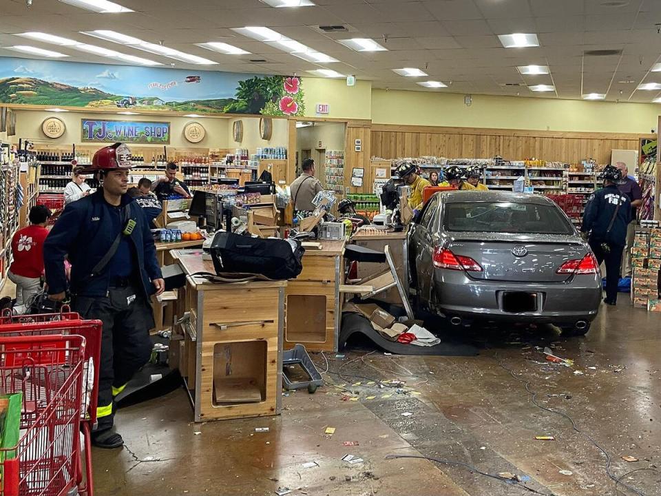 Multiple People Injured After Car Crashes Into California Trader Joe's