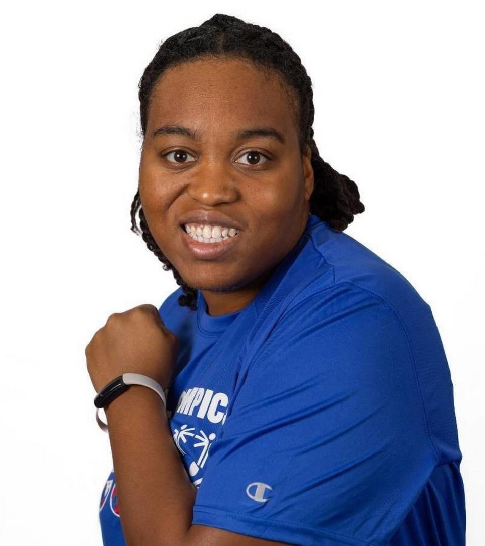 Gina Grant of Pembroke Pines is part of Team USA at the Special Olympics World Games in Berlin, Germany.