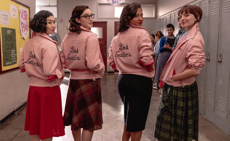 Grease: Rise of the Pink Ladies begins streaming in April. (Paramount+)