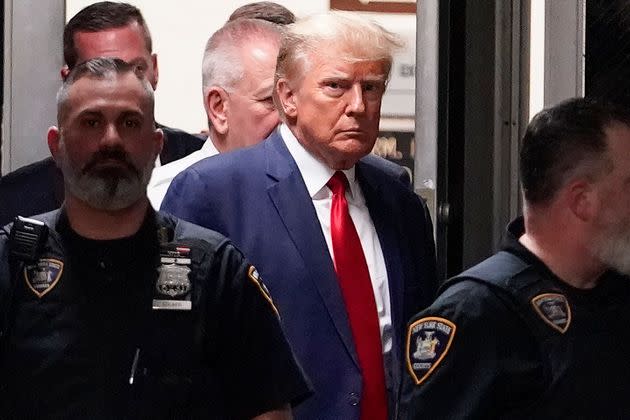 Former President Donald Trump was arraigned in New York on unrelated charges related to his alleged role in covering up hush money payments to adult film star Stormy Daniels.