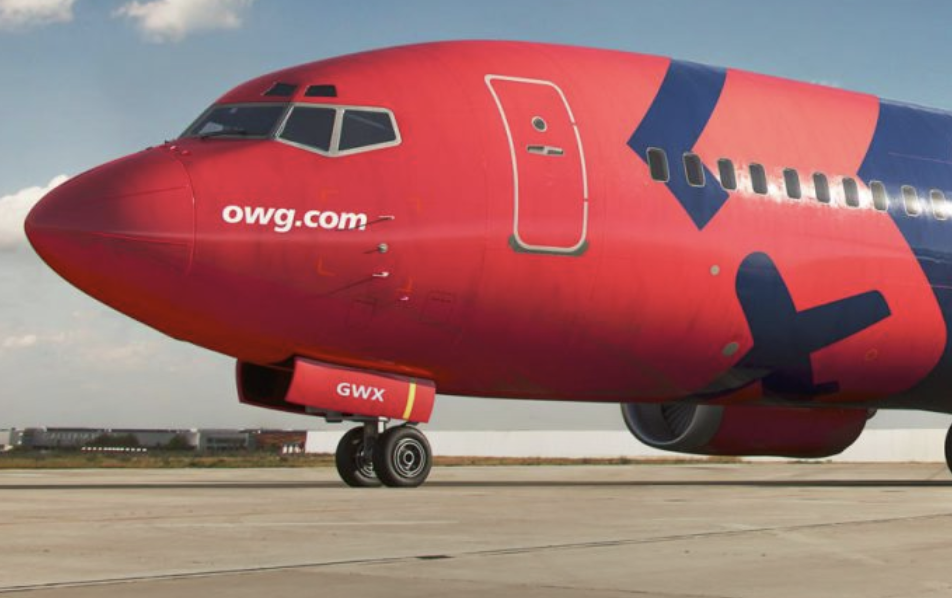 <p>Old timer: OWG is a new airline with a 30-year-old plane</p> (OWG/Nolinor)