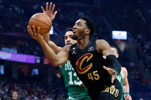 MLB Life on X: Cleveland Cavaliers star Donovan Mitchell pulled