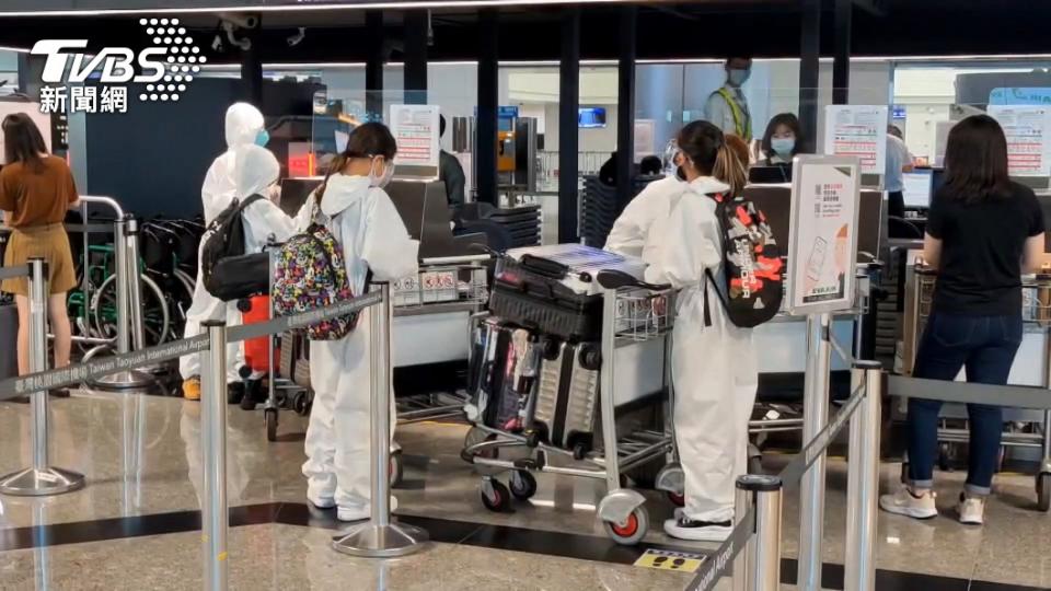 國內一名男子飛往澳門發現感染印度Delta變異病毒。（示意圖／TVBS）