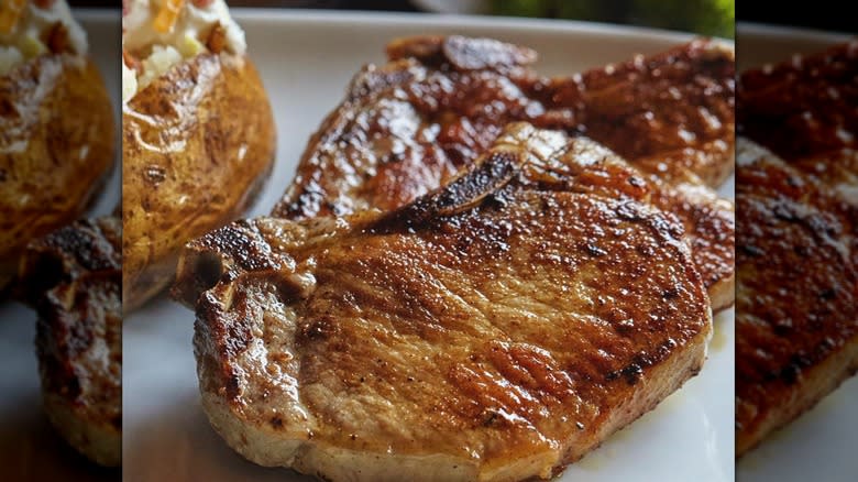 LongHorn Steakhouse Cowboy Pork Chops