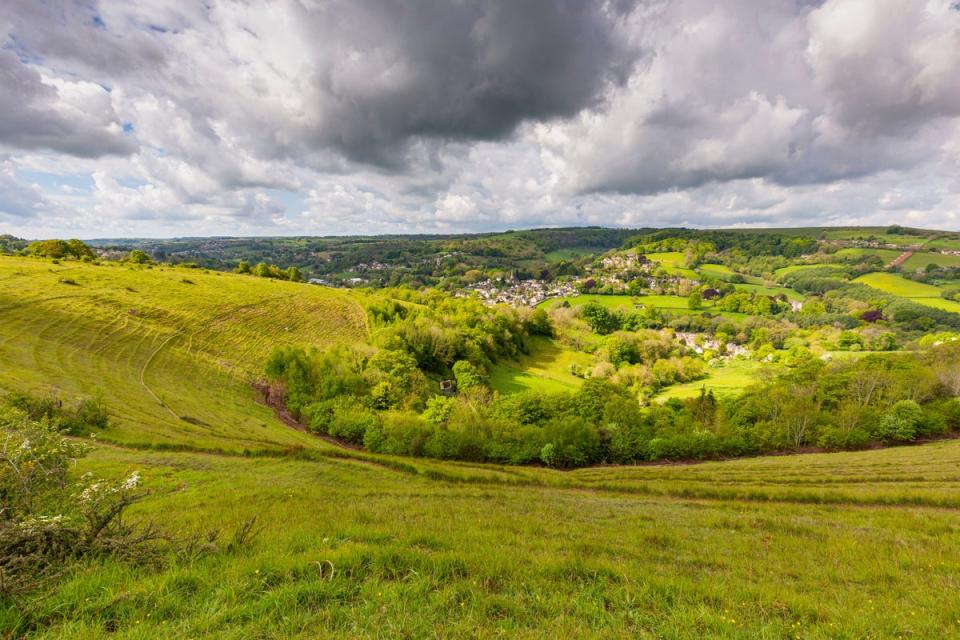 The valleys around Stroud are some of the UK’s most inspirational landscapes (National Trust/PA Media)