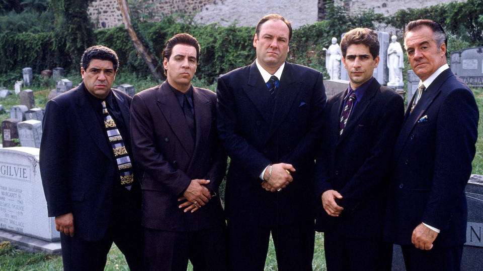 Mafiaboss Tony Soprano wird in der Weihnachtsfolge von seinem alten Freund im Traum heimgesucht. (Bild: ddp)