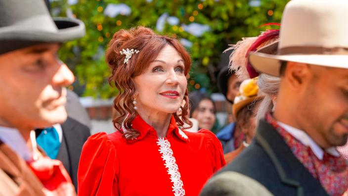 Marilu Henner in Hallmark Channel's new holiday movie &quot;A Kismet Christmas.&quot;