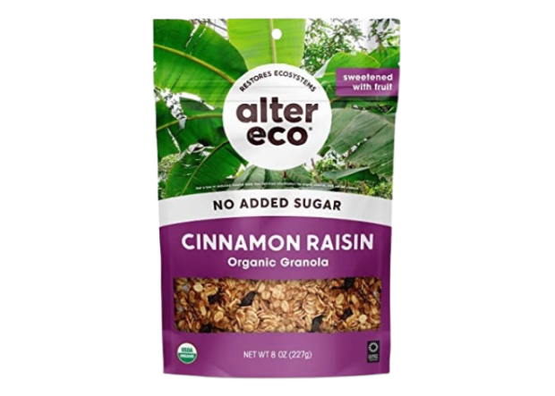 <p><a href="https://www.alterecofoods.com/collections/granola" rel="nofollow noopener" target="_blank" data-ylk="slk:Alter Eco Granola;elm:context_link;itc:0;sec:content-canvas" class="link ">Alter Eco Granola</a></p>