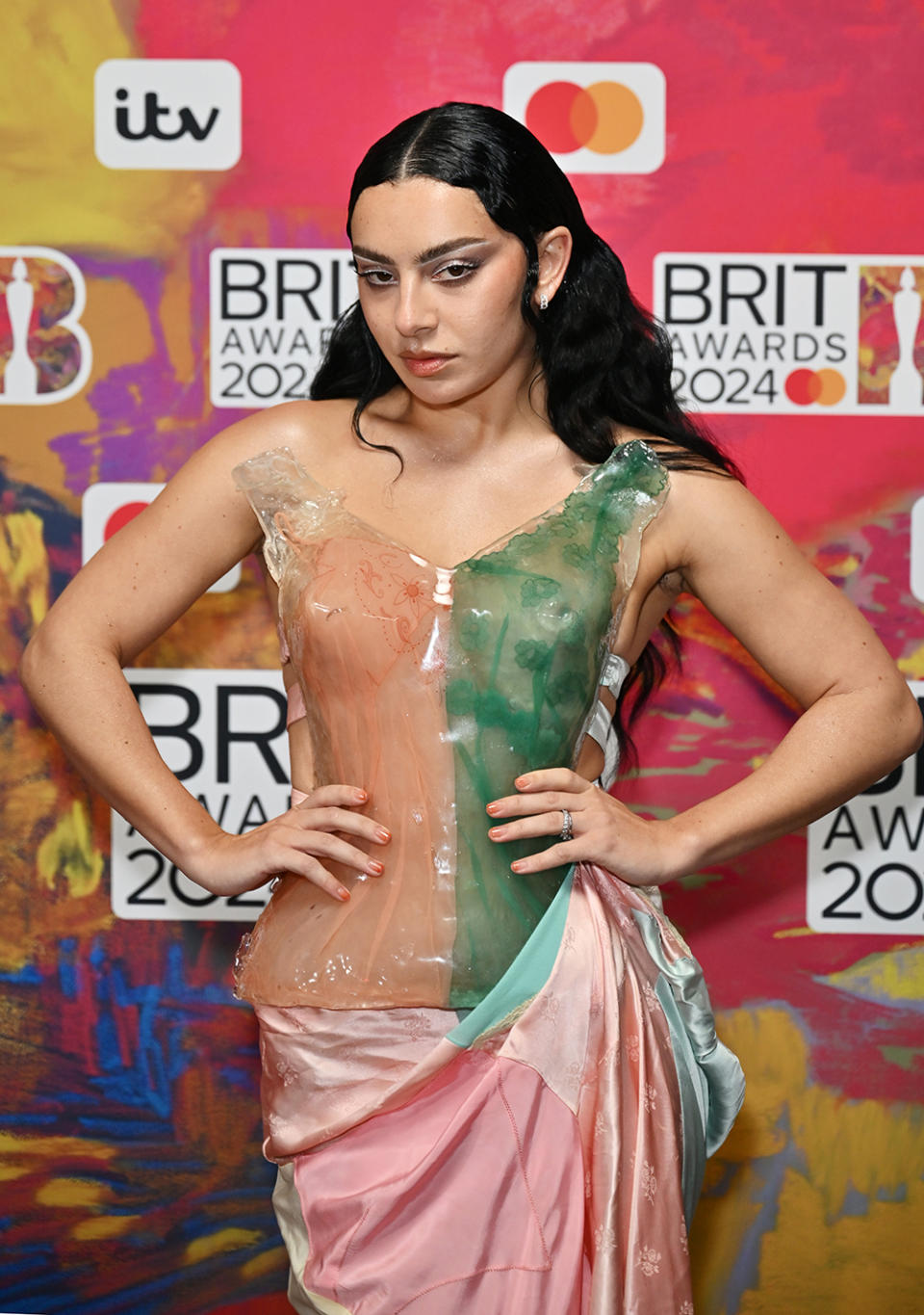 Charli XCX attends the Brit Awards on Mar. 2 in London.