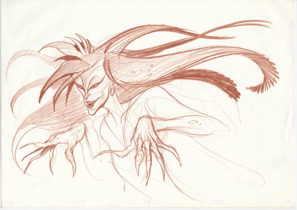 ursula concept art disney animation little mermaid