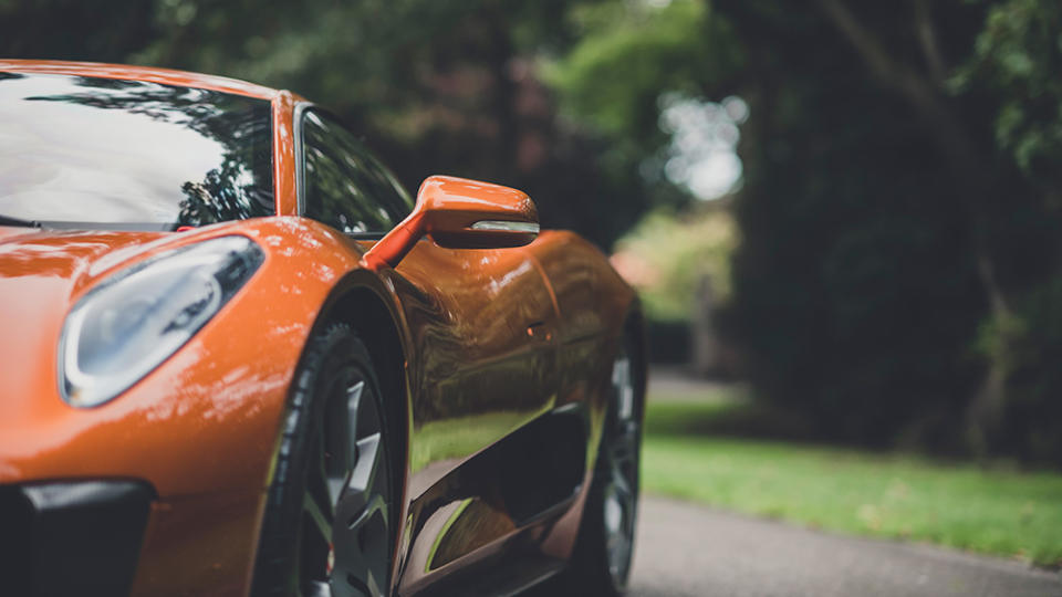 The 2015 Jaguar C-X75 used in the filming of 'Spectre'