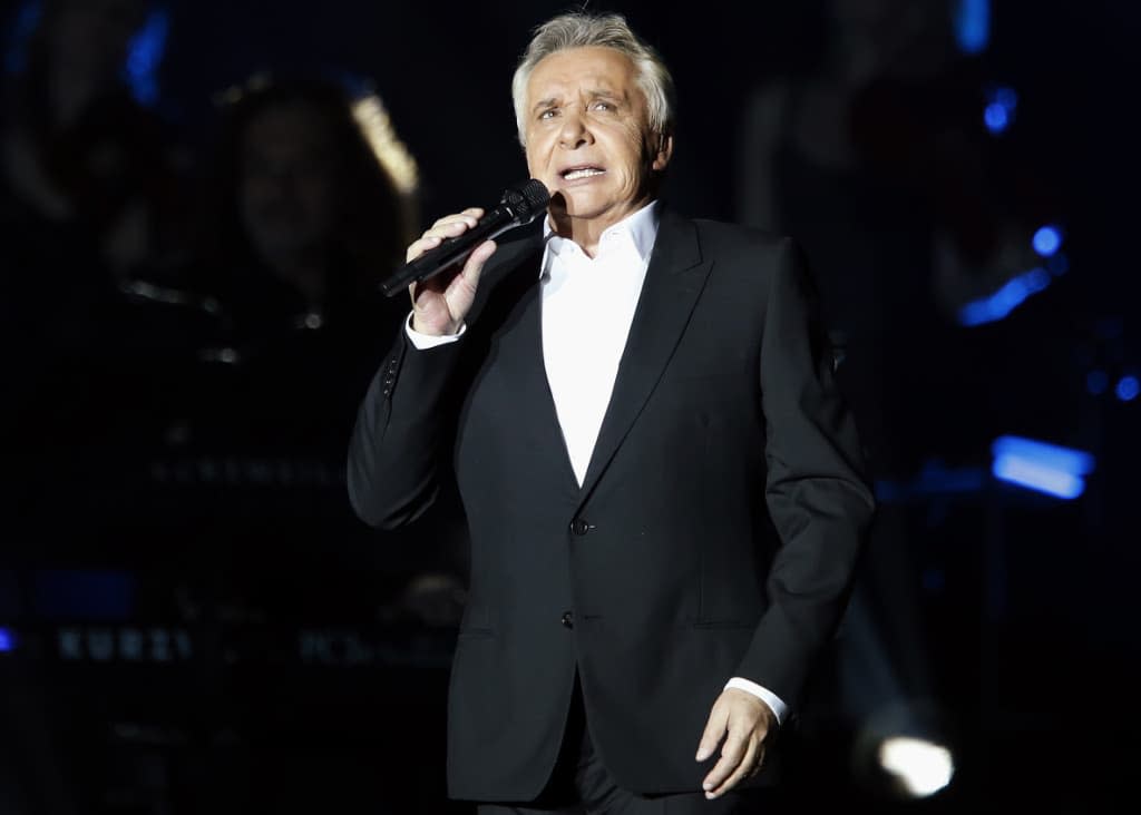 Michel Sardou au Palais Omnisport de Bercy le 12 décembre 2012. - Pierre Verdy - AFP