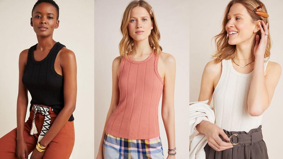 This tank will become a wardrobe staple.