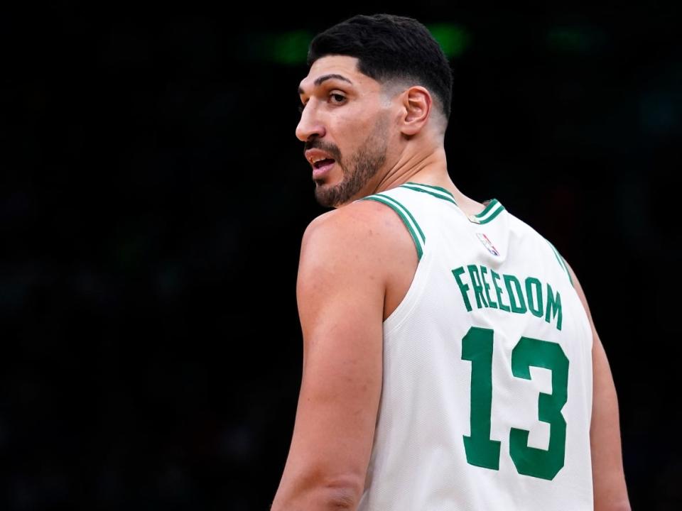 Enes Freedom, a 10-year NBA veteran, says athletes can stand up against China's human rights abuses by boycotting the upcoming Olympic Games. (Charles Krupa/AP - image credit)