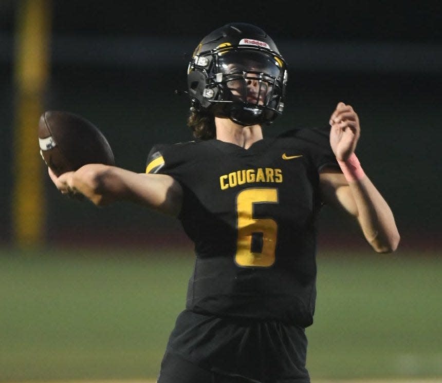 Honeoye Falls-Lima quarterback Matthew Meacham