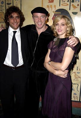 Adriano Giannini , Guy Ritchie and Madonna at a Los Angeles screening of Screen Gems' Swept Away