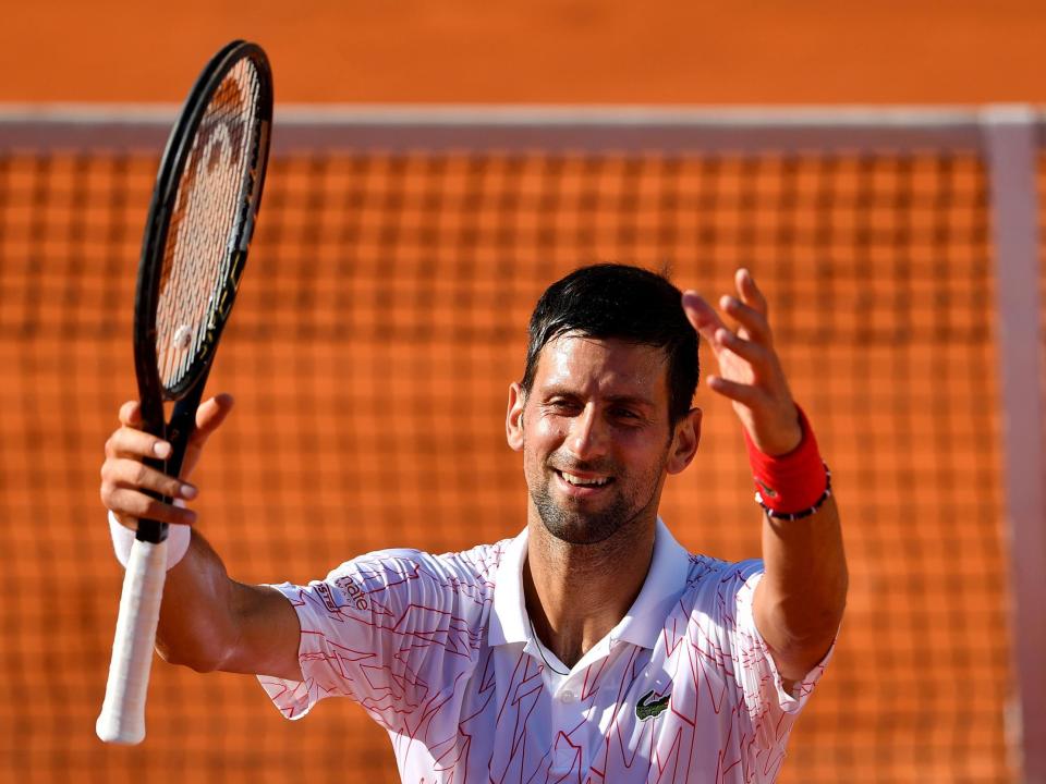 Djokovic was overcome with joy in Belgrade: AFP