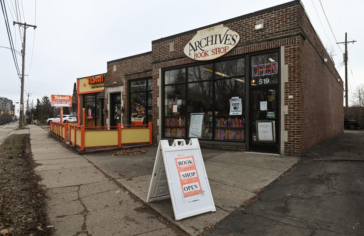 The Archives Book Shop in East Lansing on Monday, Feb. 5, 2024.