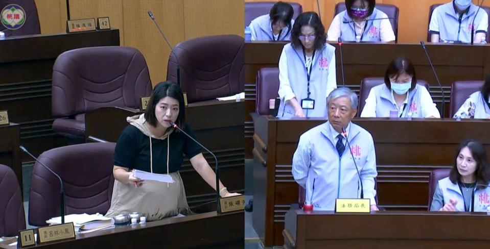 張碩芳建議法務局，加強消費教育及宣導。圖：翻攝自桃園市議會