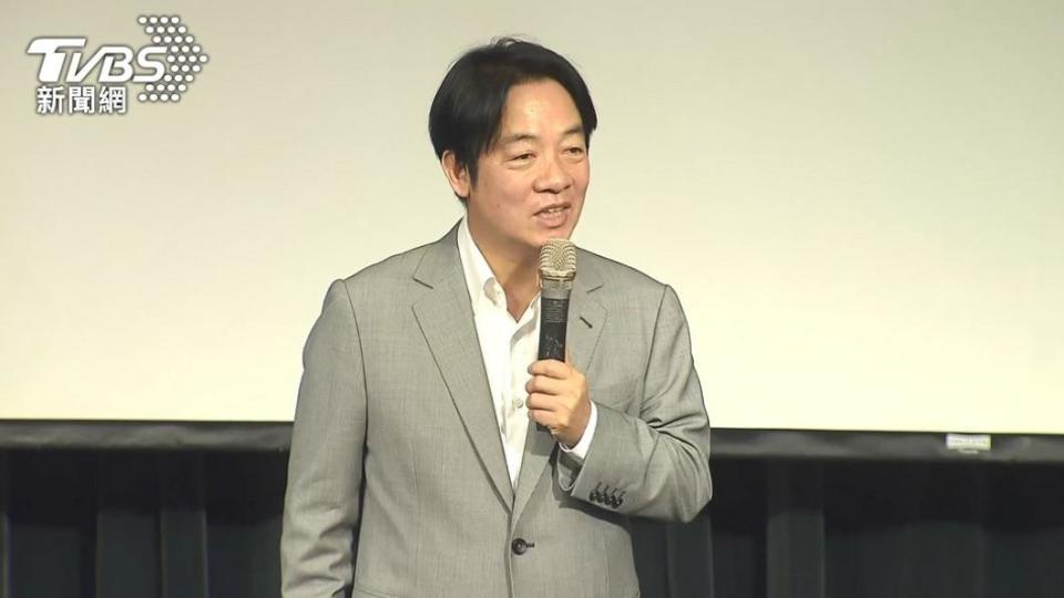 沈政男說賴清德演講讓他感覺「硬梆梆」。（圖／TVBS資料畫面）