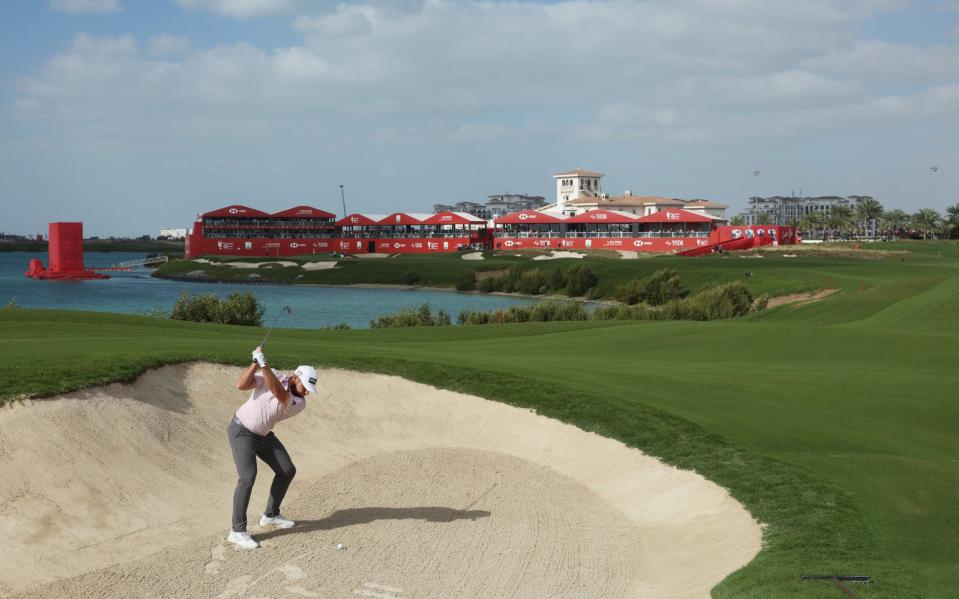 Tyrrell Hatton - Jon Rahm takes aim at course designers with four-letter tirade at American Express Championship - GETTY IMAGES