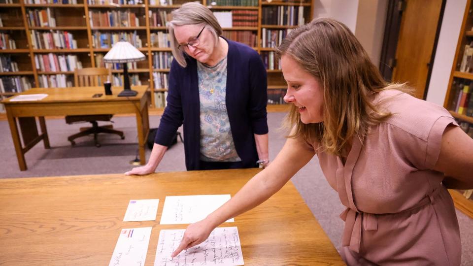 Unpublished letters of iconic artist Georgia O’Keeffe officially will be added to the permanent collection of West Texas A&M University’s Cornette Library this month.