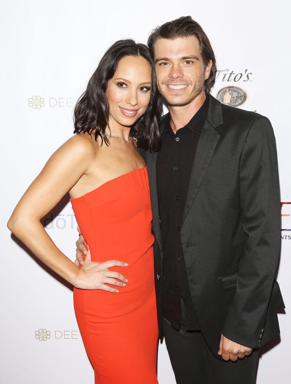 'Dancing With The Stars': Cheryl Burke and Matthew Lawrence