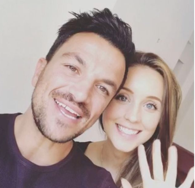 Peter Andre and Emily Andre