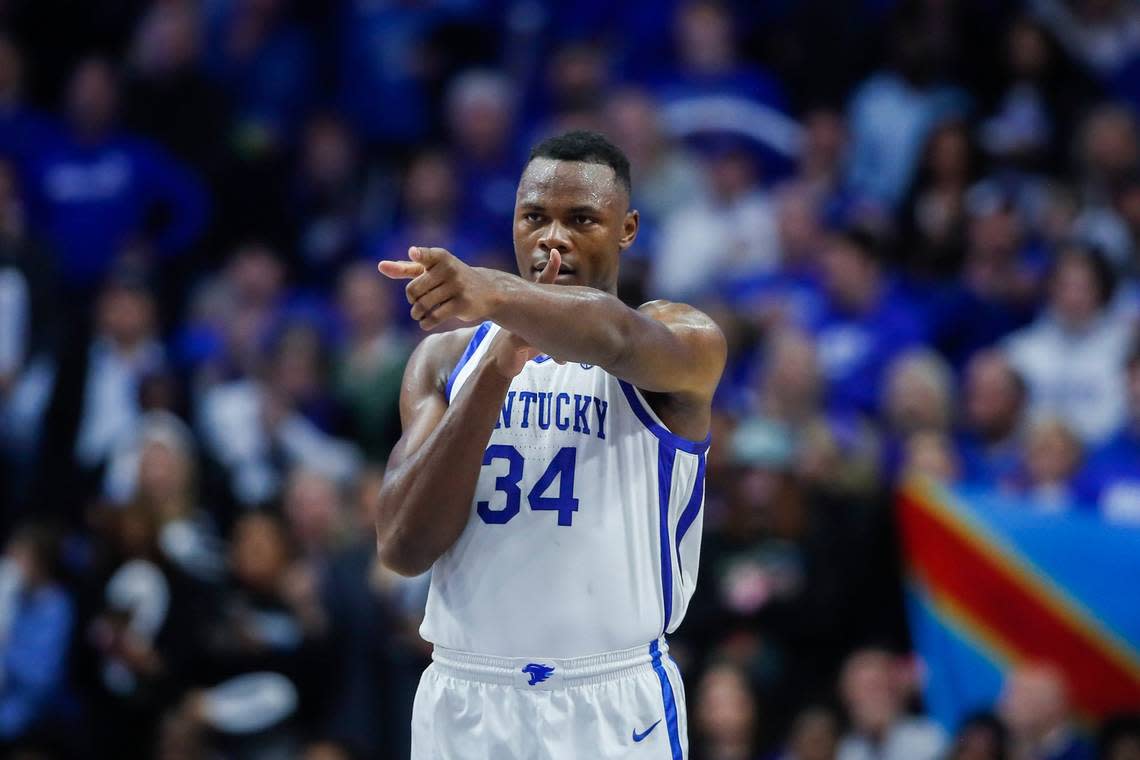 Oscar Tshiebwe and the Kentucky Wildcats have won four-straight games entering Saturday.