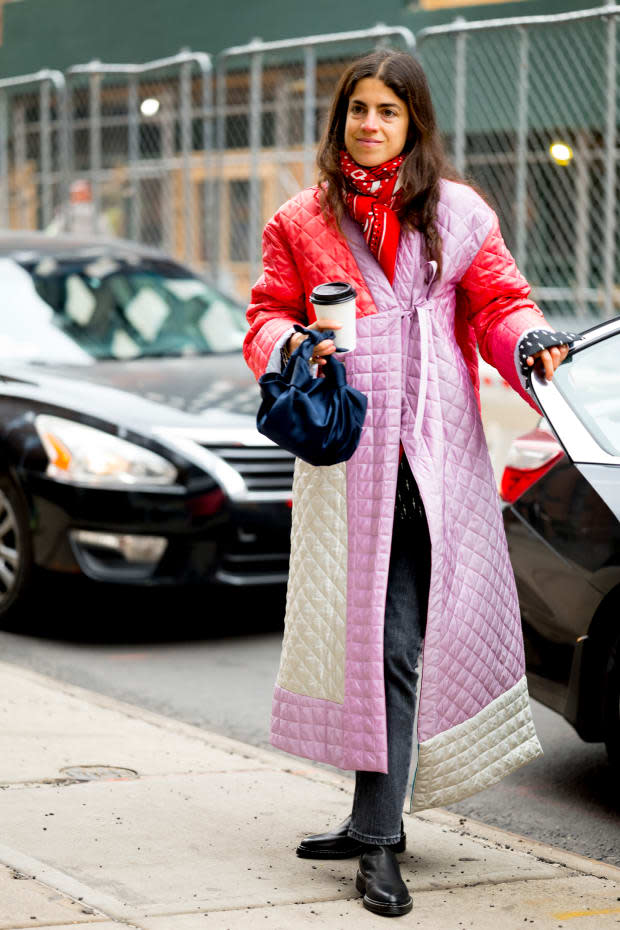 <em>Leandra Medine at New York Fashion Week. Photo: Imaxtree</em>