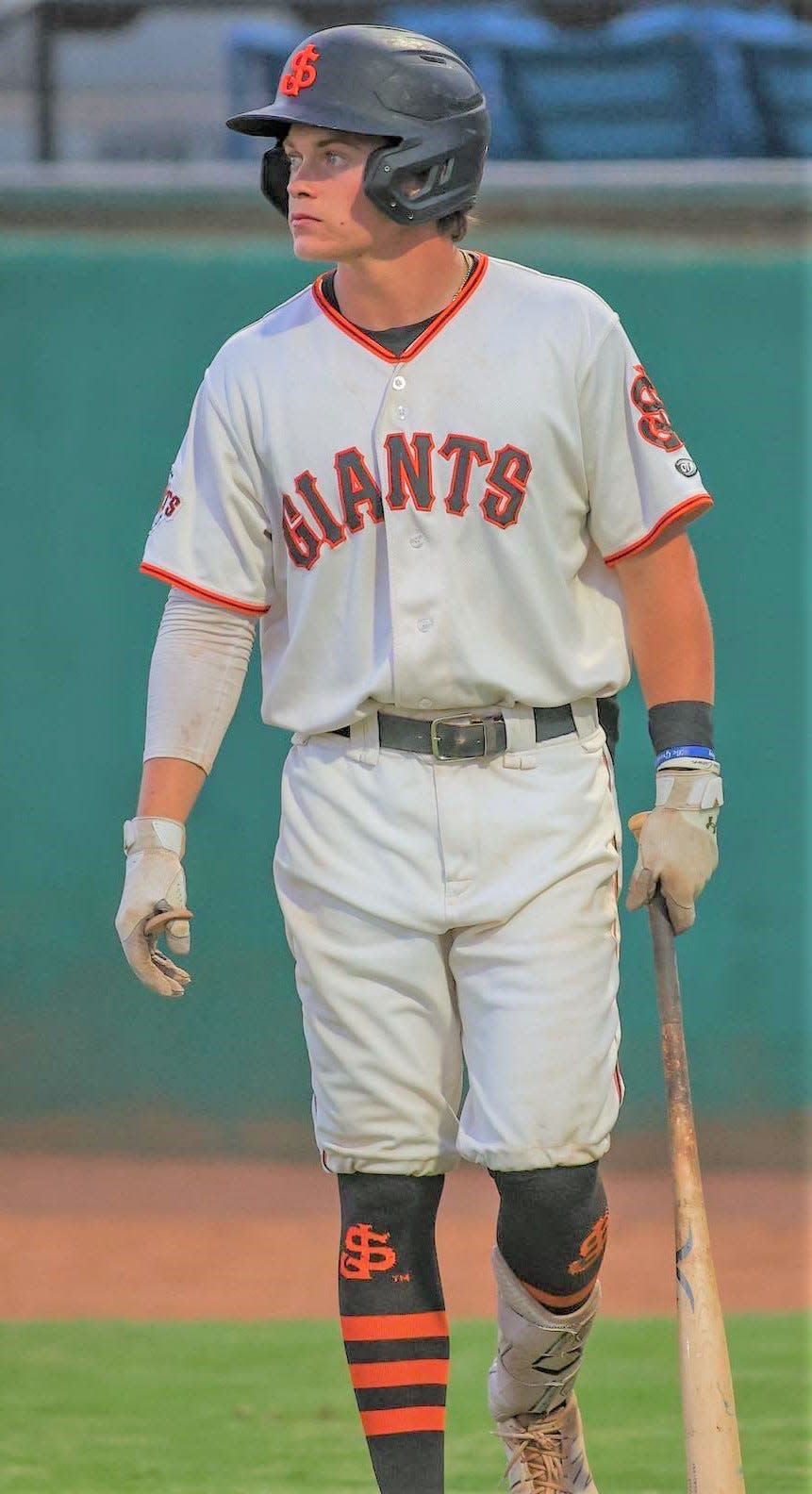 Quinn McDaniel played in 93 games with the San Jose Giants last summer, batting .258 with six home runs, 19 RBIs and eight stolen bases.