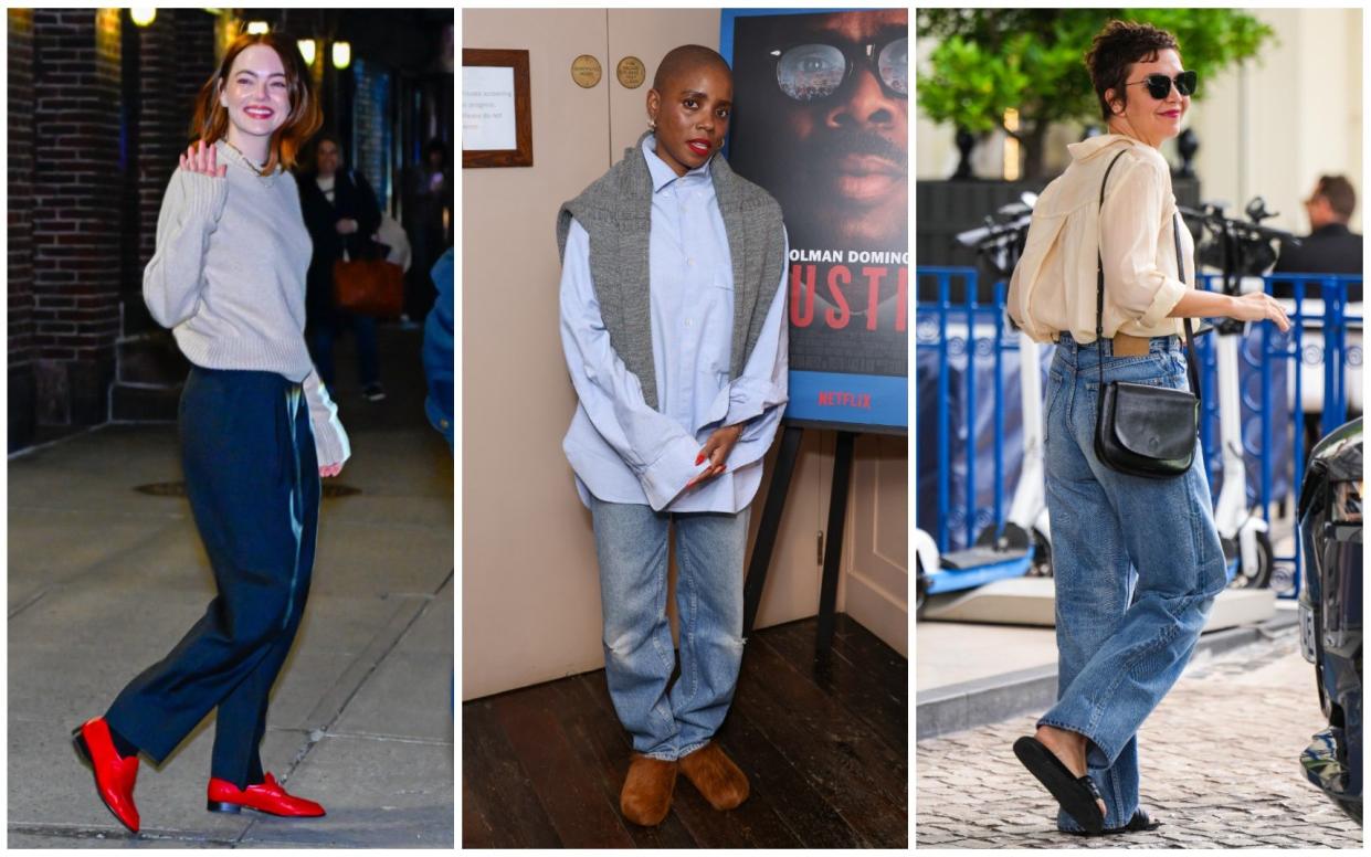 Emma Stone, Janicza Bravo and Maggie Gyllenhaal