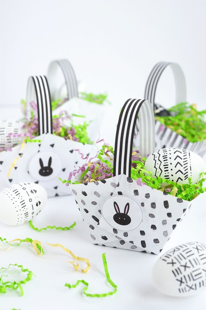 Paper Easter Baskets