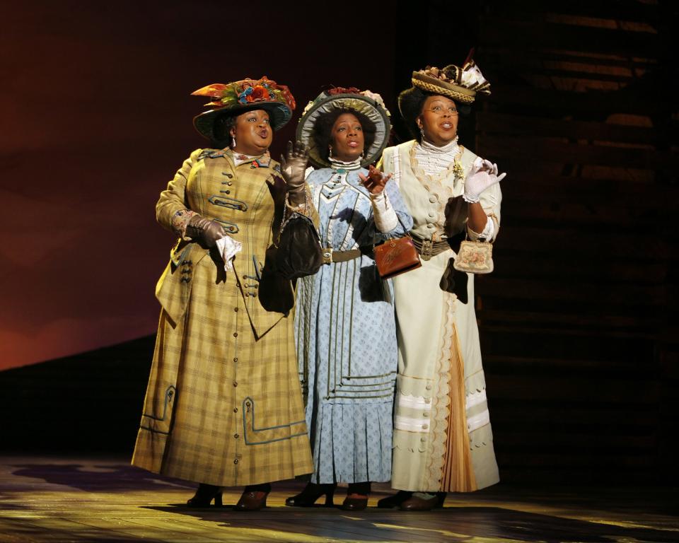 Lynette Dupree-Richardson (left) in touring performance of "The Color Purple."