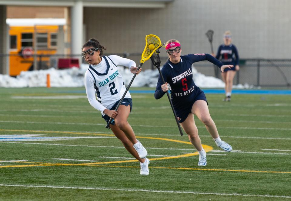 Juan Diego’s Olivia Prosper was voted the Deseret News 4A girls lacrosse Player of the Year. | Provided by Piere Prosper