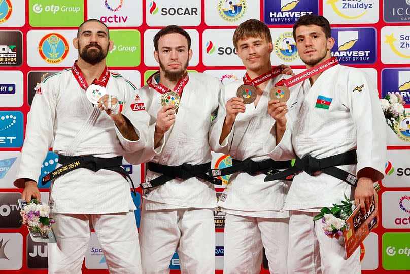 1. CHOPANOV Murad (AIN) 2. PIRAS Matteo (ITA) 3. SAHA Luukas (FIN) 3. SULEYMANOV Kamran (AZE)