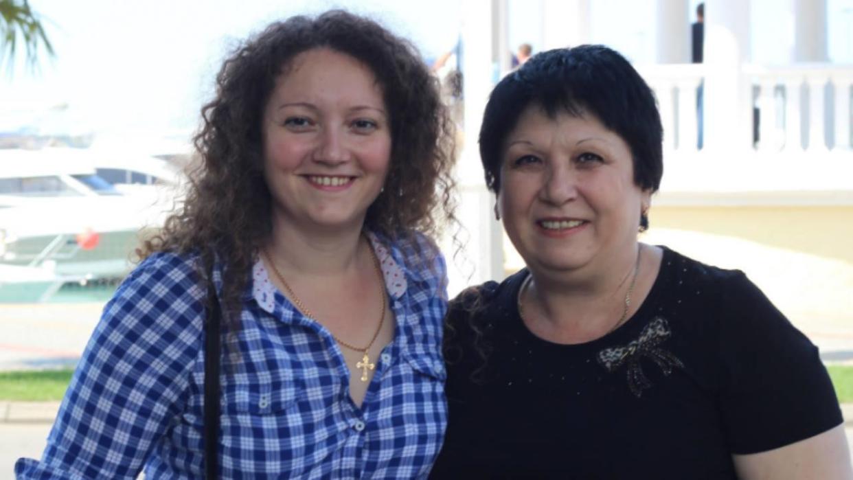 Nadia Ford and her mother Alla Alekseenko. / Credit: Nadia Ford