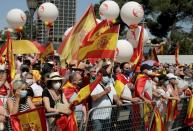 Demonstration against Spanish government's plan to pardon Catalan politicians, in Madrid