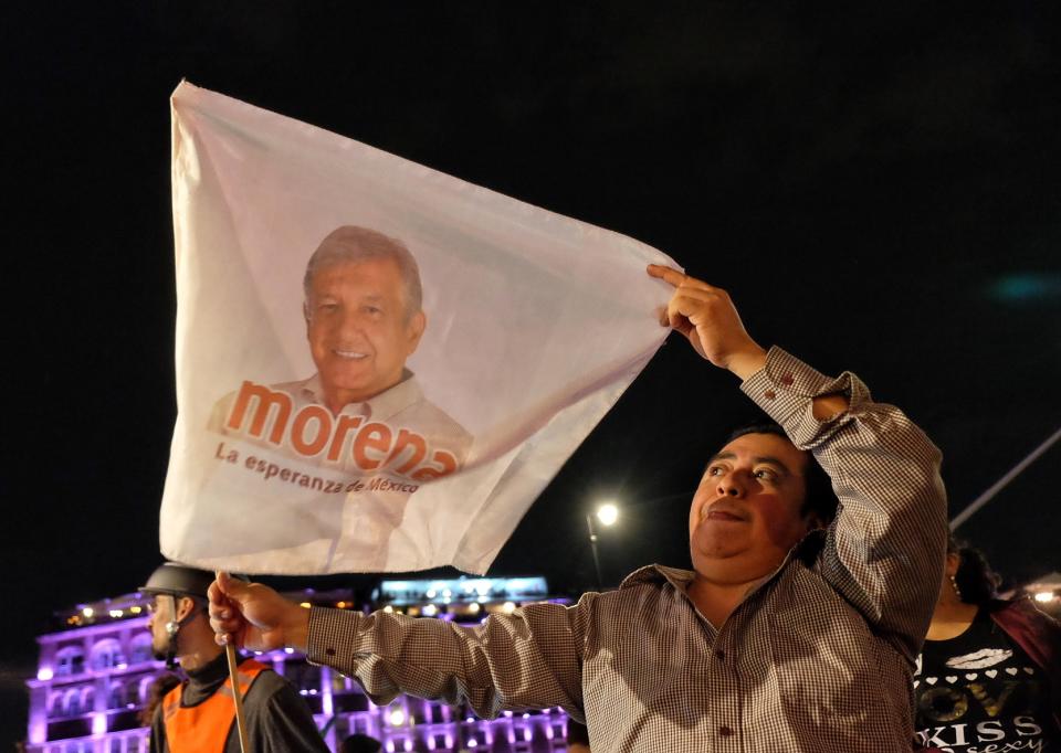 FOTOS | Mensaje de AMLO en el Zócalo de la CDMX