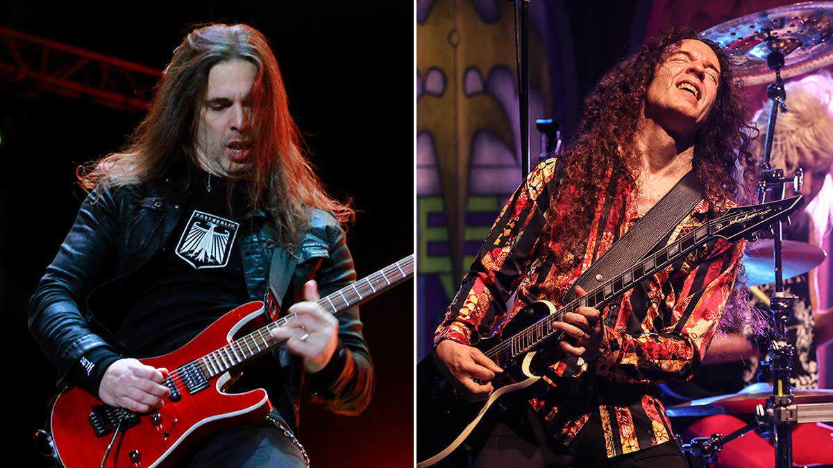  Kiko Loureiro and Marty Friedman. 