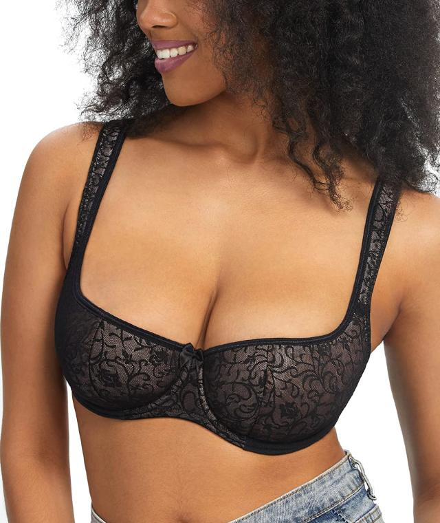 The Design of This Balconette Bra Is Perfect for Square Necklines
