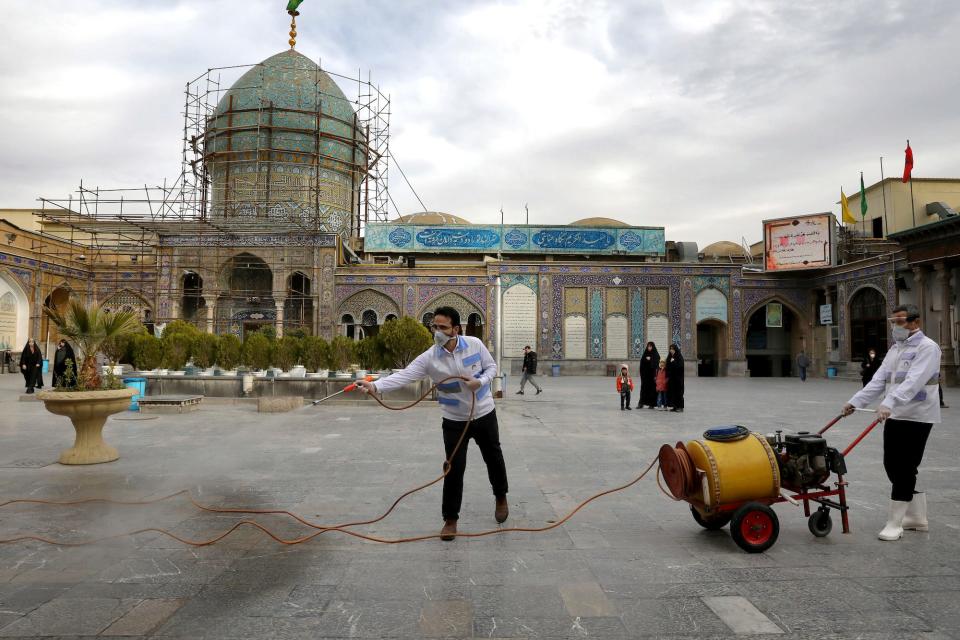 iran shrine coronavirus