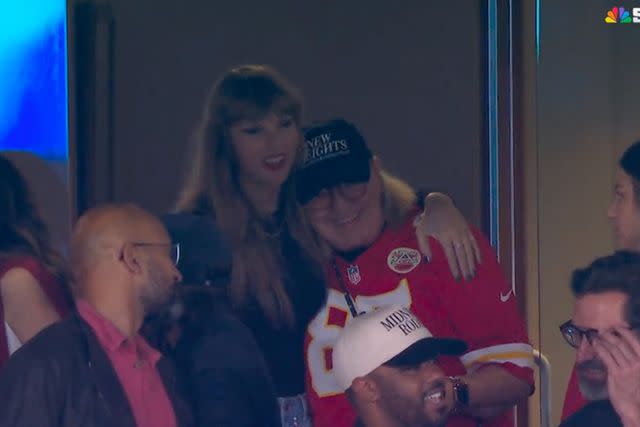 <p>NFL/X</p> Taylor Swift and Donna Kelce