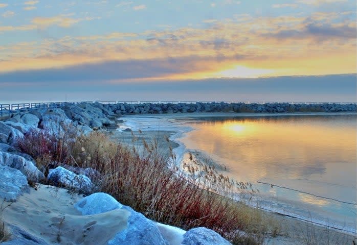 The shoreline of Lexington