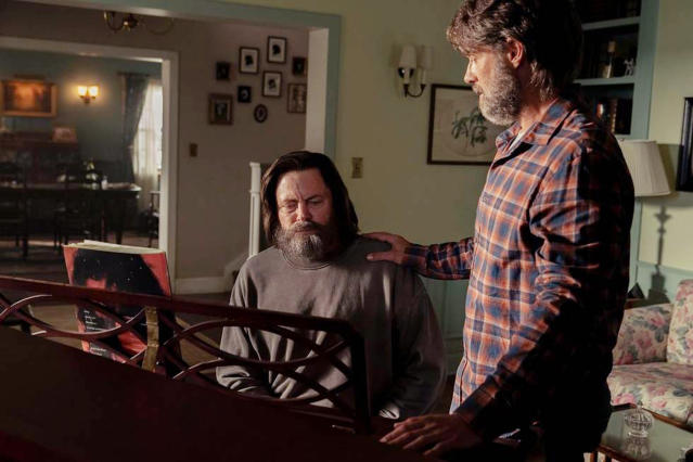 Nick Offerman is Bill in The Last of Us. (HBO)