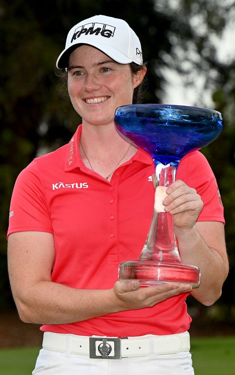 Ireland's Leona Maguire won the LPGA Drive On Championship at Crown Colony Golf & Country Club in Fort Myers on Saturday, Feb. 5, 2022.